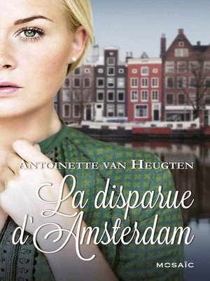 cover image of La disparue d'Amsterdam